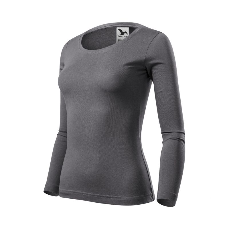 B2B-969345-0 Malfini Fit-T LS W MLI-16936 steel – Obrázok 1