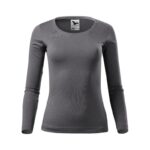 Malfini Fit-T LS W MLI-16936 steel – Obrázok 2