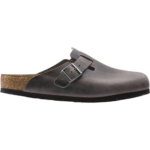 Birkenstock Boston Soft Footbed Oiled Leather Iron Grey