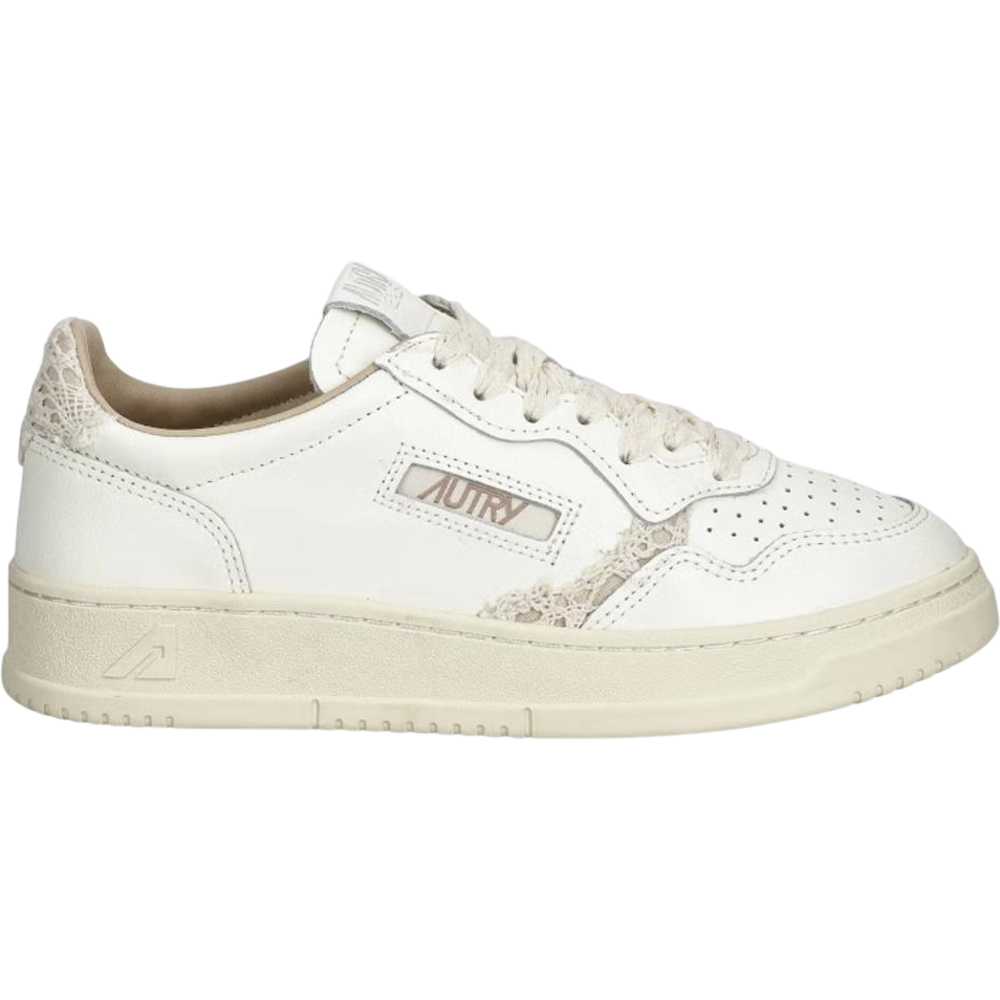 GS-aulw-mj01 Autry Medalist Low Beige Lace (Women's) – Obrázok 1