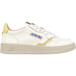 Autry Medalist Low White Lemon Silk (Women's)
