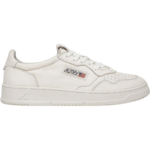 Autry Medalist Low White Super Soft Napa Leather