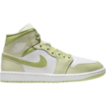 Jordan 1 Mid Olive Aura Lawn (Women's)