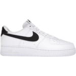 Nike Air Force 1 Low '07 White Black Pebbled Leather