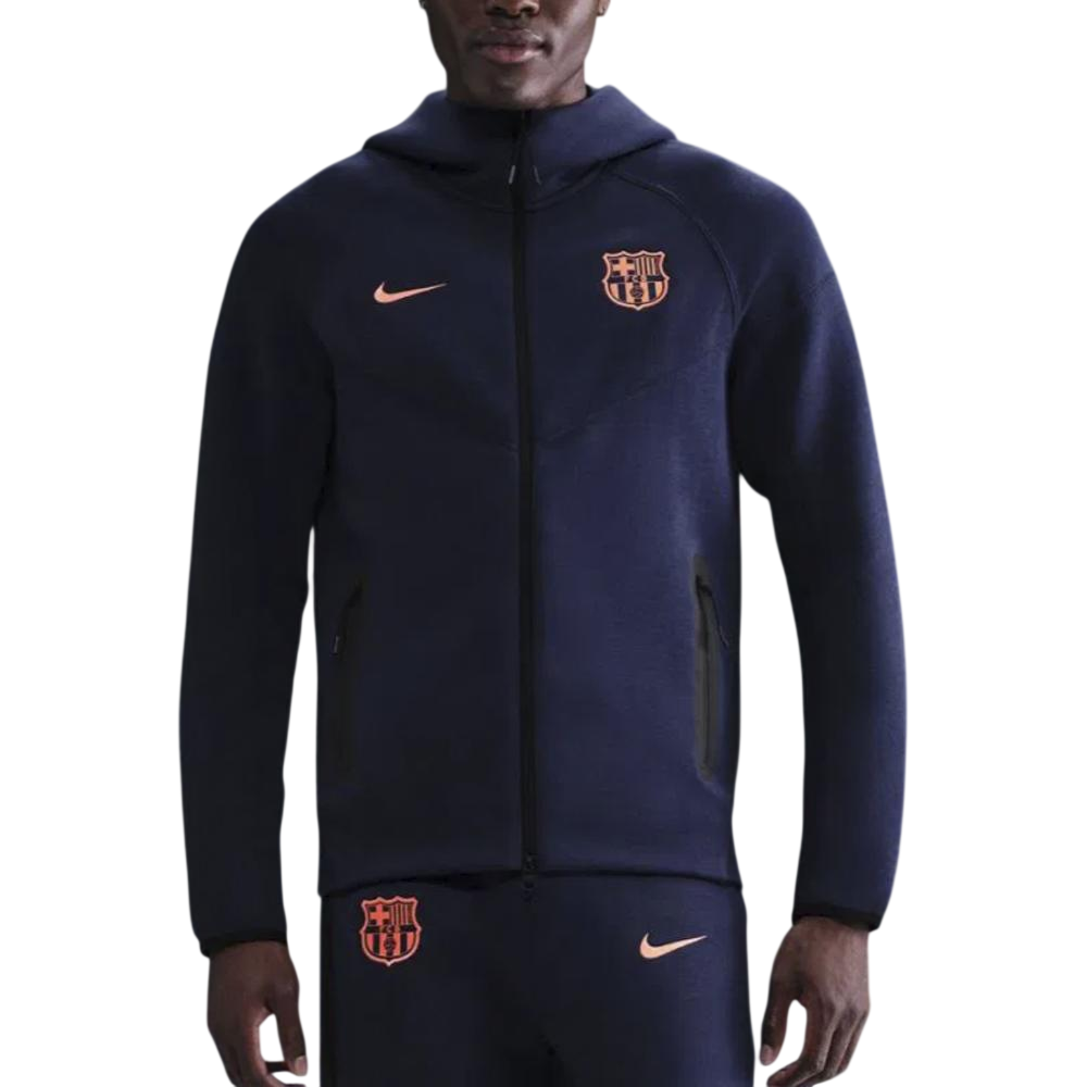 GS-hq1829-411 Nike Tech Windrunner FC Barcelona 25/26 – Obrázok 1