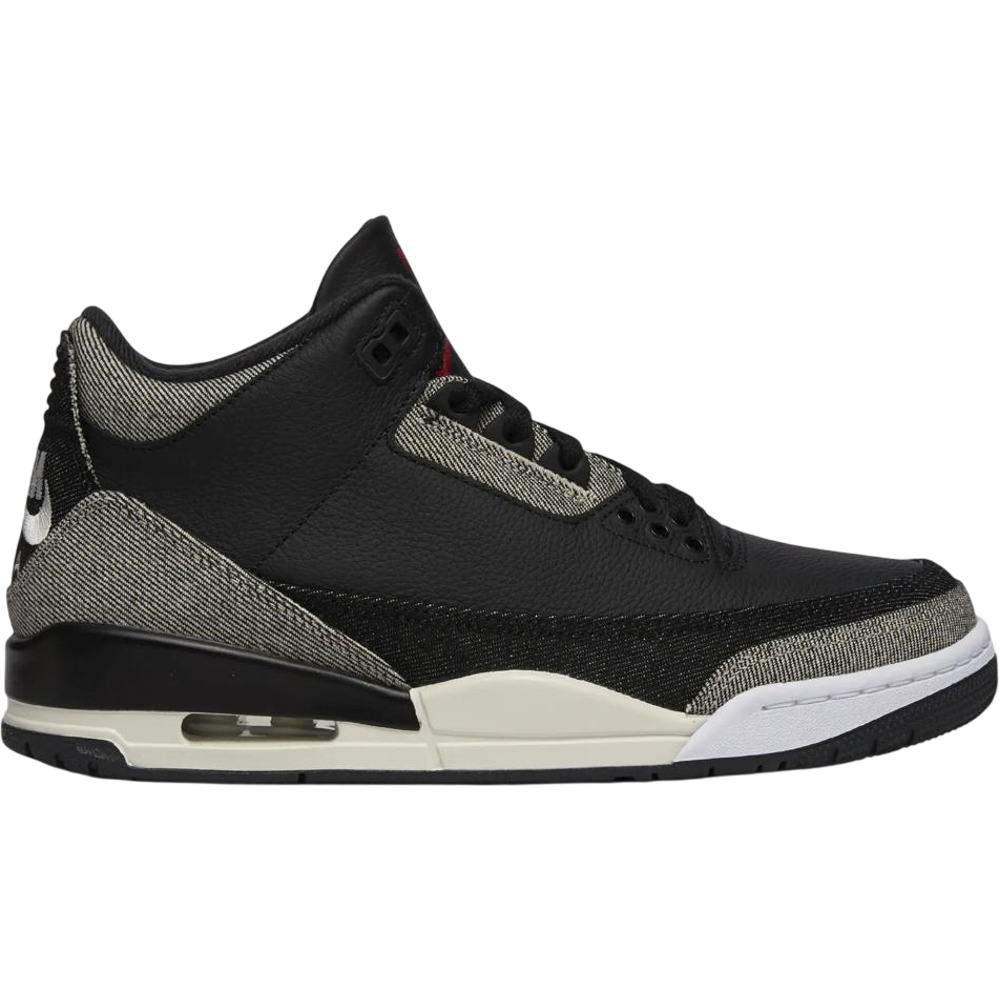 GS-ir0914-400 Jordan 3 Retro x Levi’s Black – Obrázok 1