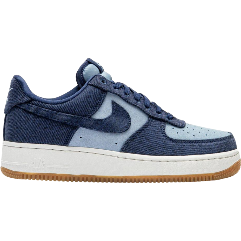 GS-ir0951-400 Nike Air Force 1 07 LV8 Blue Denim – Obrázok 1