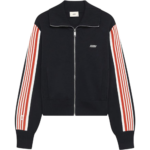 AUTRY KNITTED VISCOSE FULL ZIP JACKET WOMAN