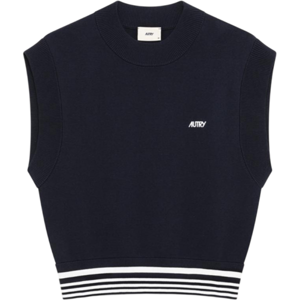 AUTRY KNITTED VISCOSE TOP WOMAN